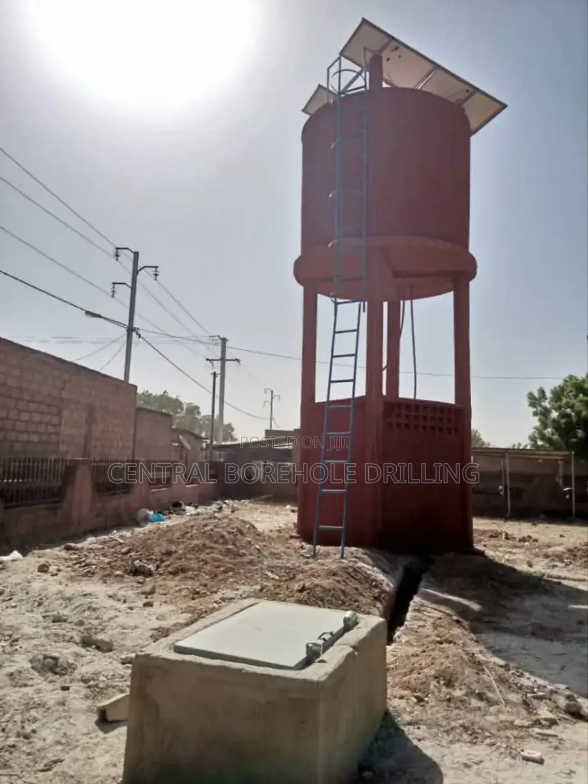 Borehole With Solar System Pump