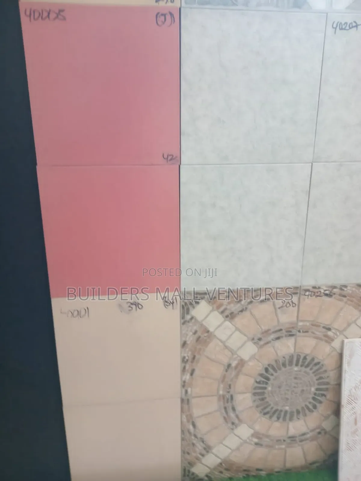 40x40cm Unpolished Tiles (12pcs/Box)