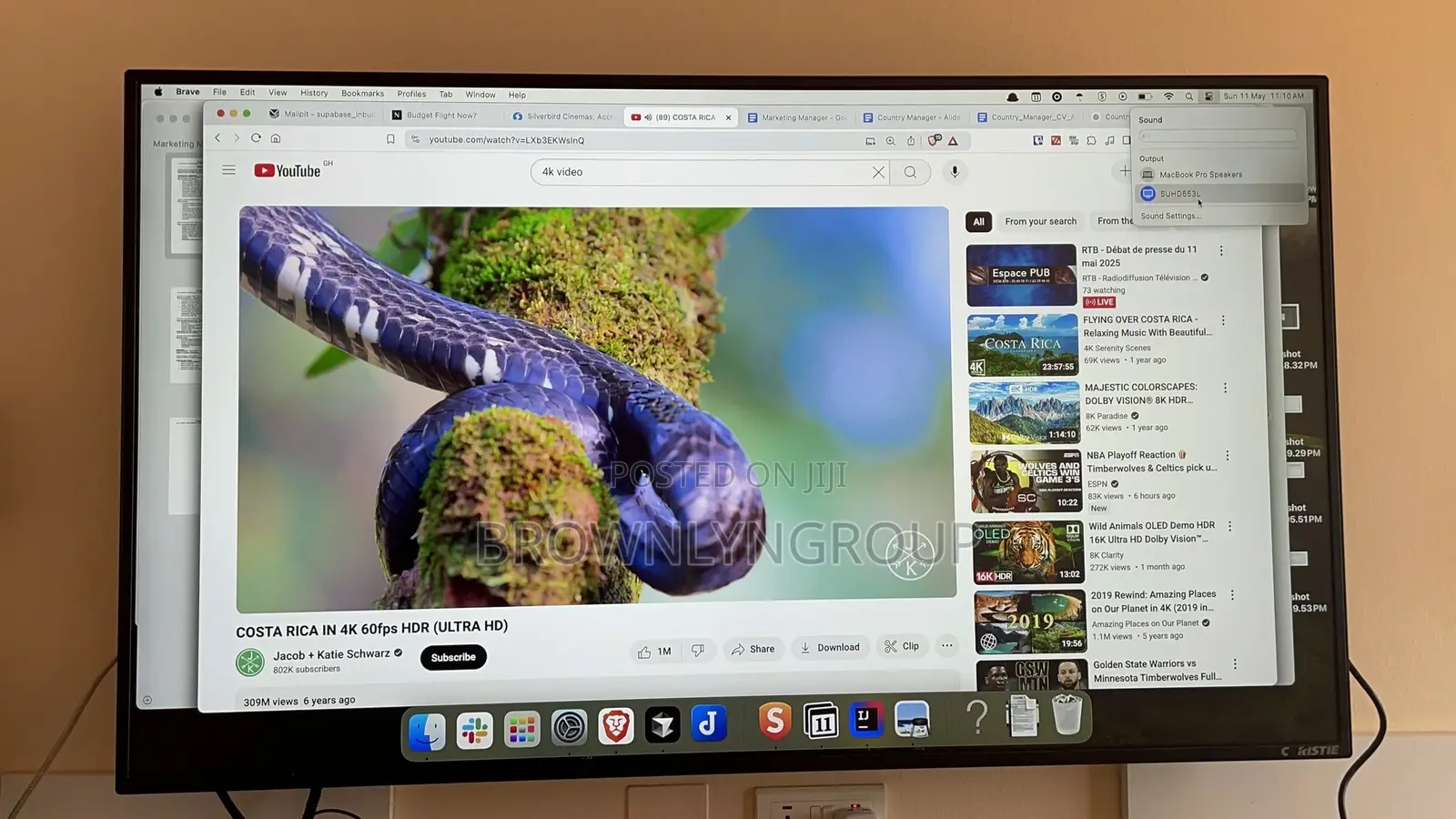 55” Monitor