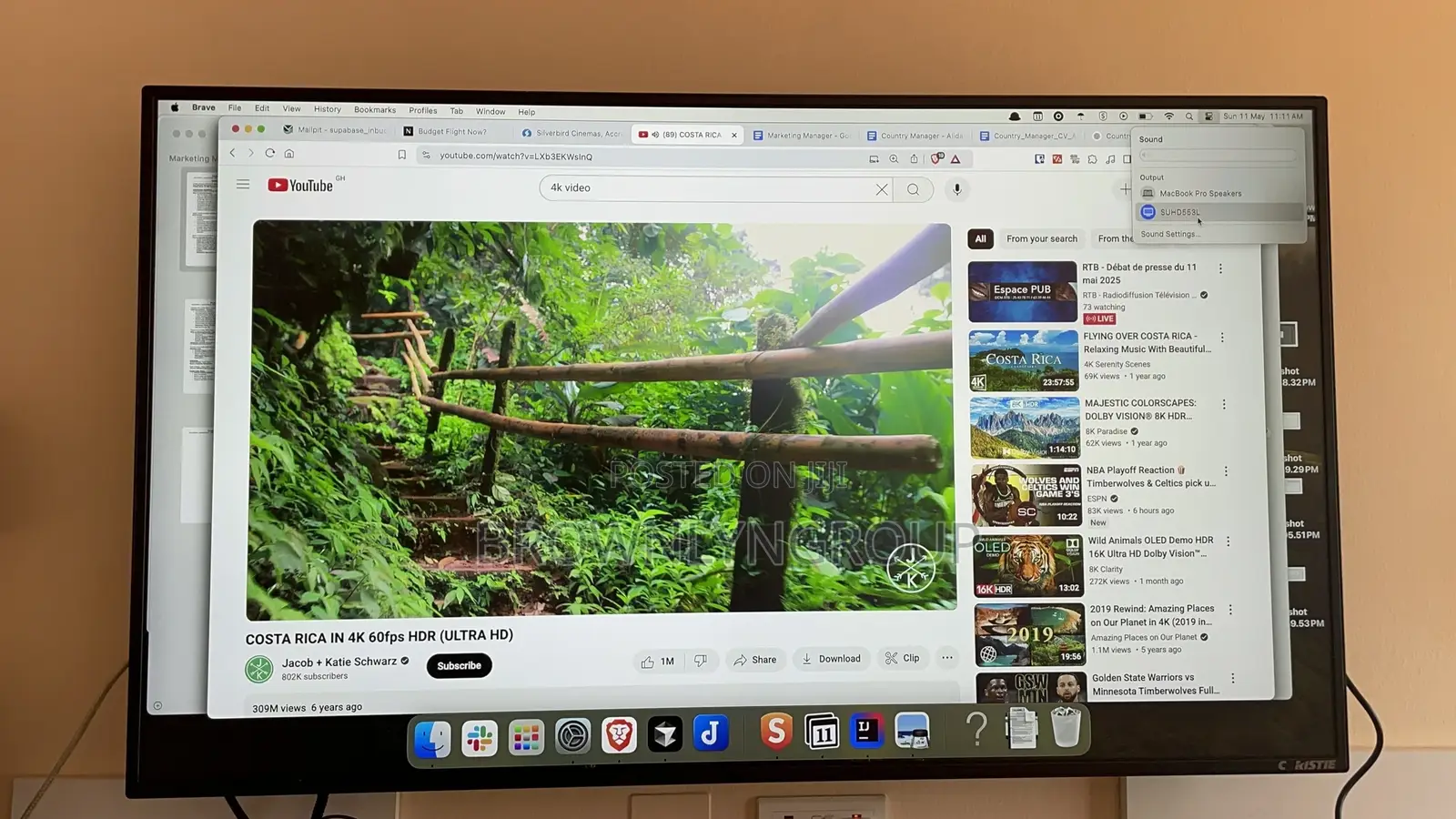 55” Monitor