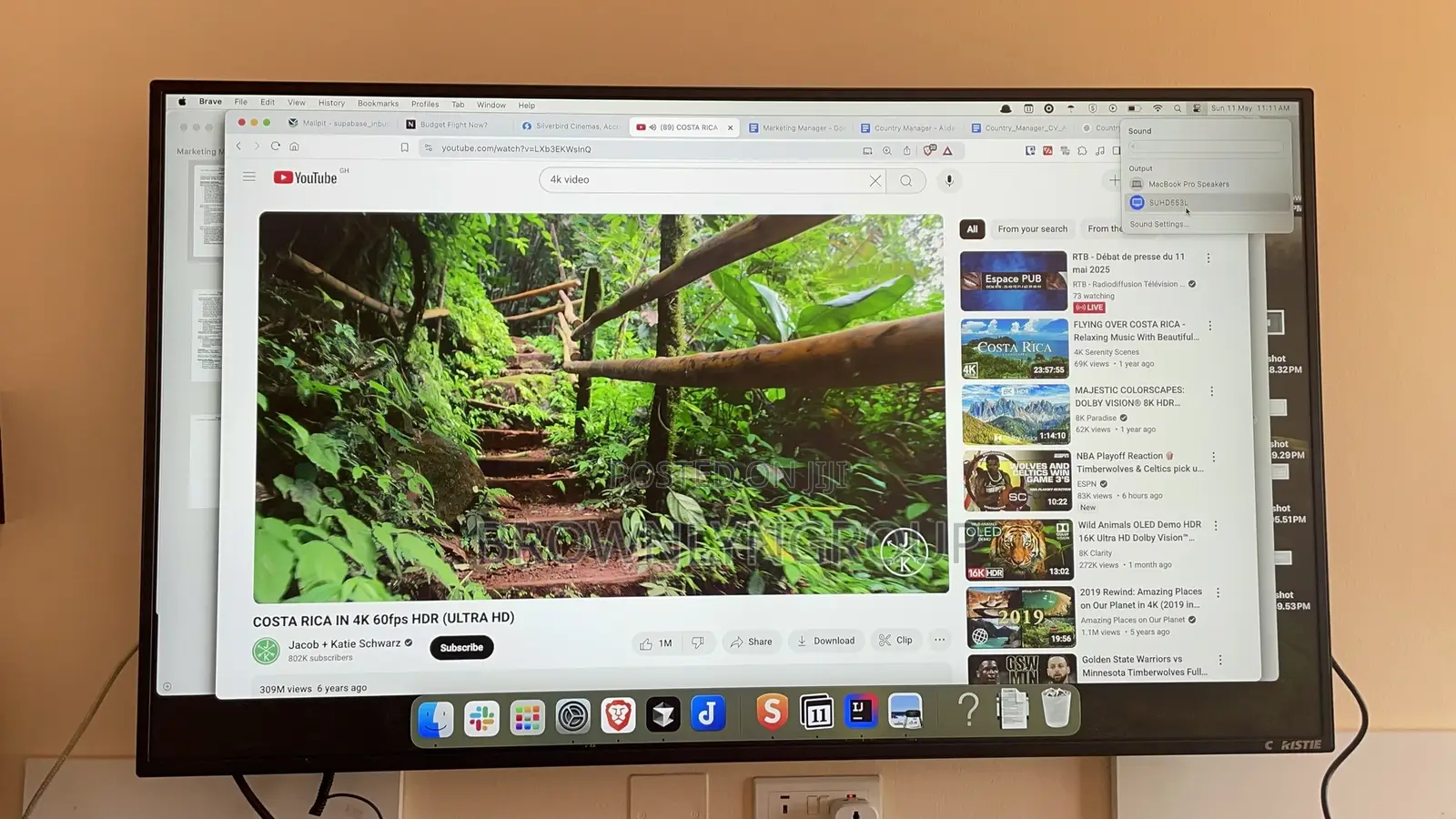 55” Monitor