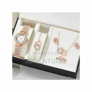 Trendy Casual Watch Set for Women