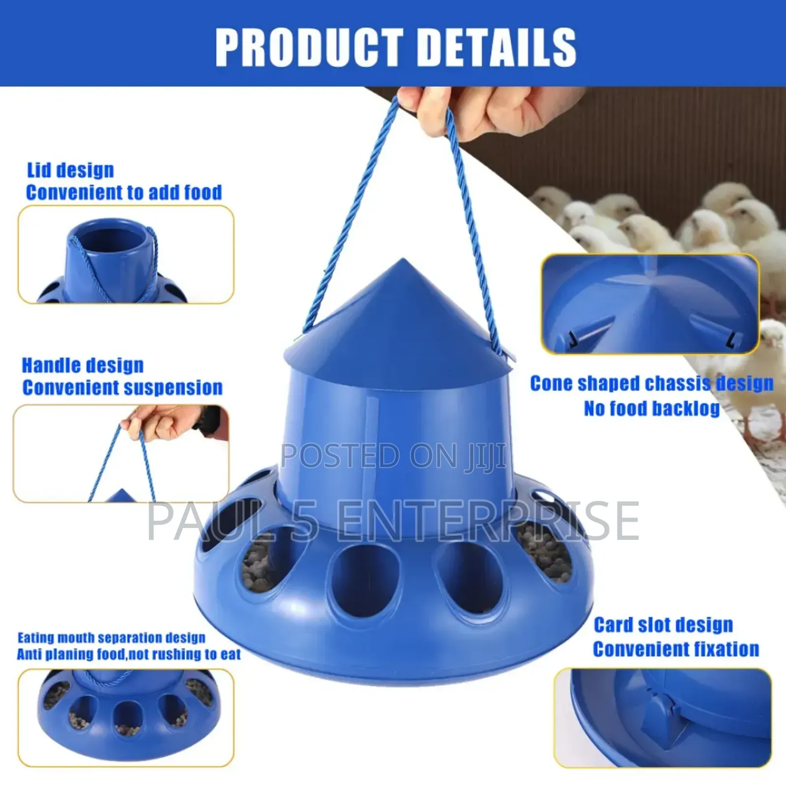 Poultry Feeder 11 Holes at Kasoa