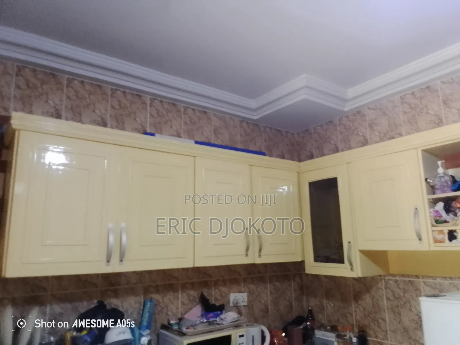 Sprayed Kitchen Cabinets