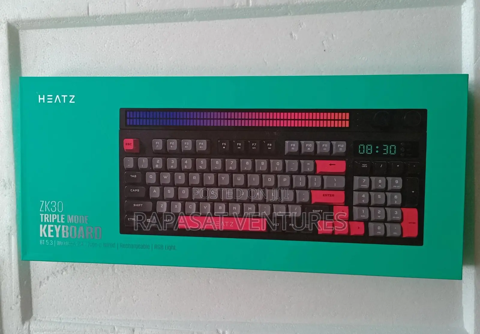 Heatz Zk30 Triple Mode Keyboard