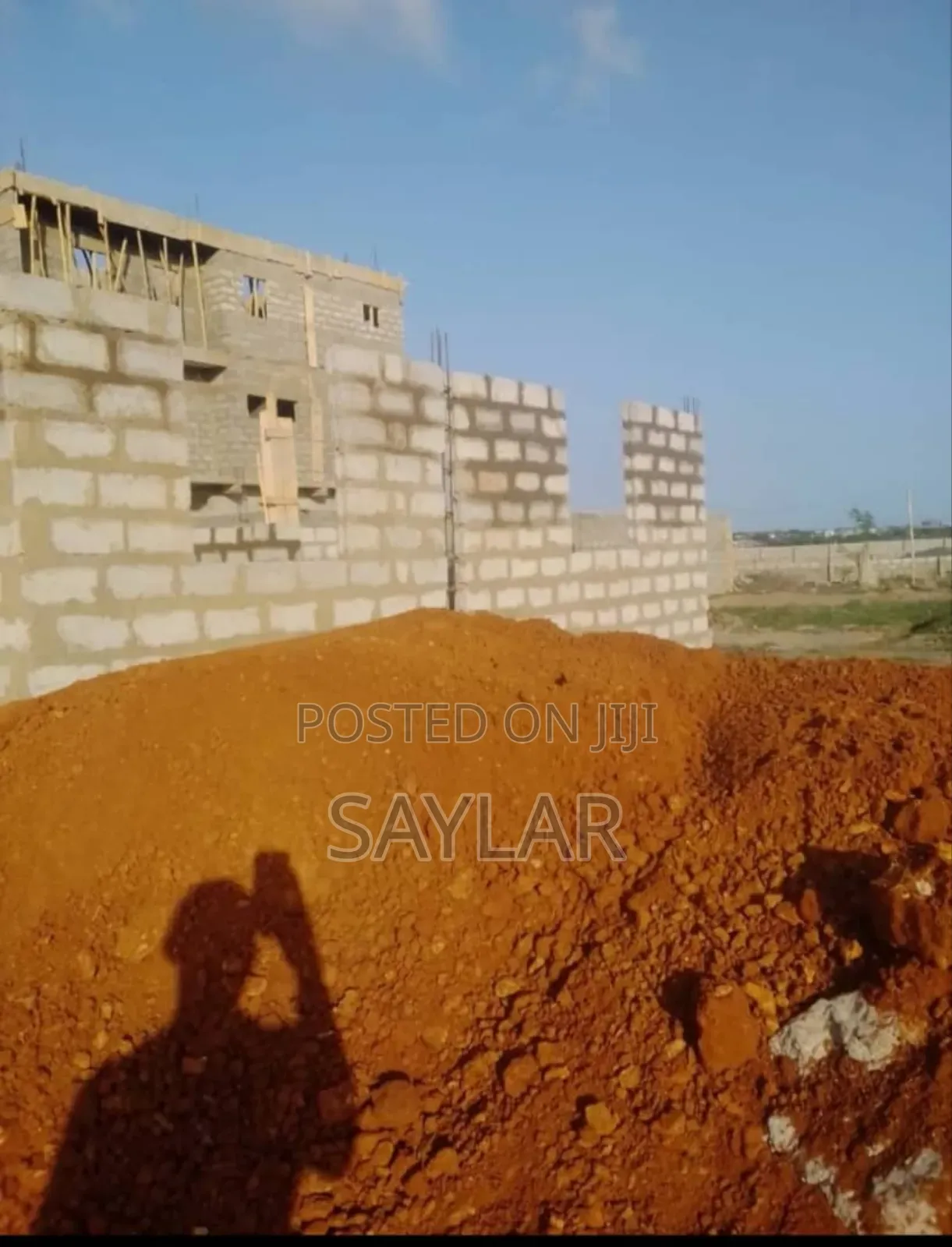 Land for Sale Tema West, With Uncompleted Structure on Done.