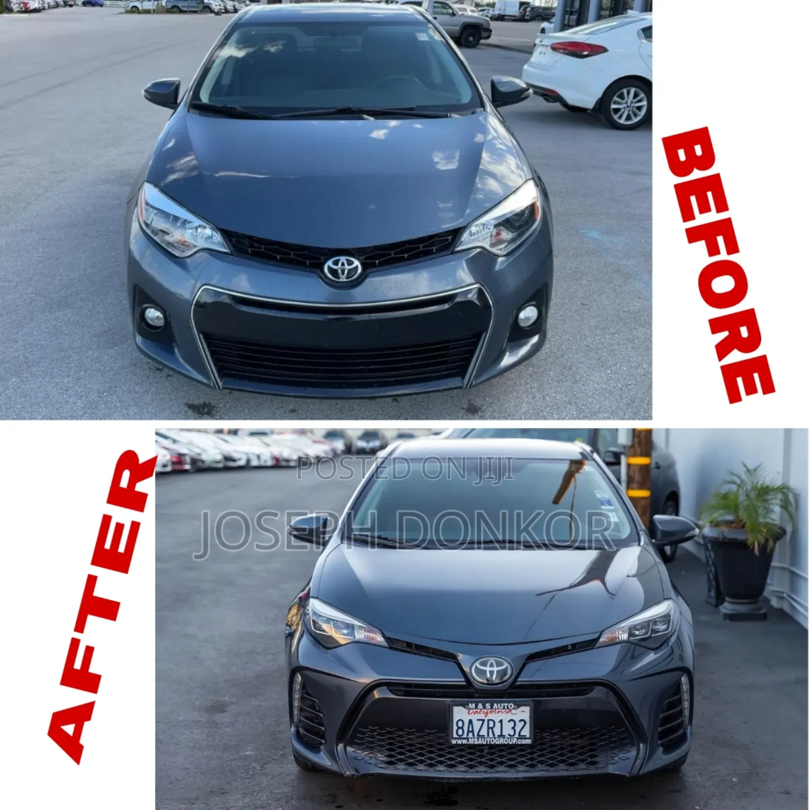 Corolla 2014,2015,2016 Facelift to 2017,2018,2019 Sports