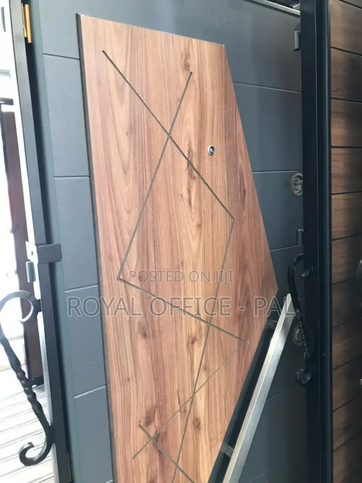 PVC Laminated Turkish Single 7 Foot Door