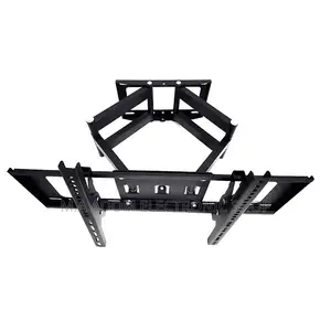 Heavy Dual Arm Adjustable 32”-80”