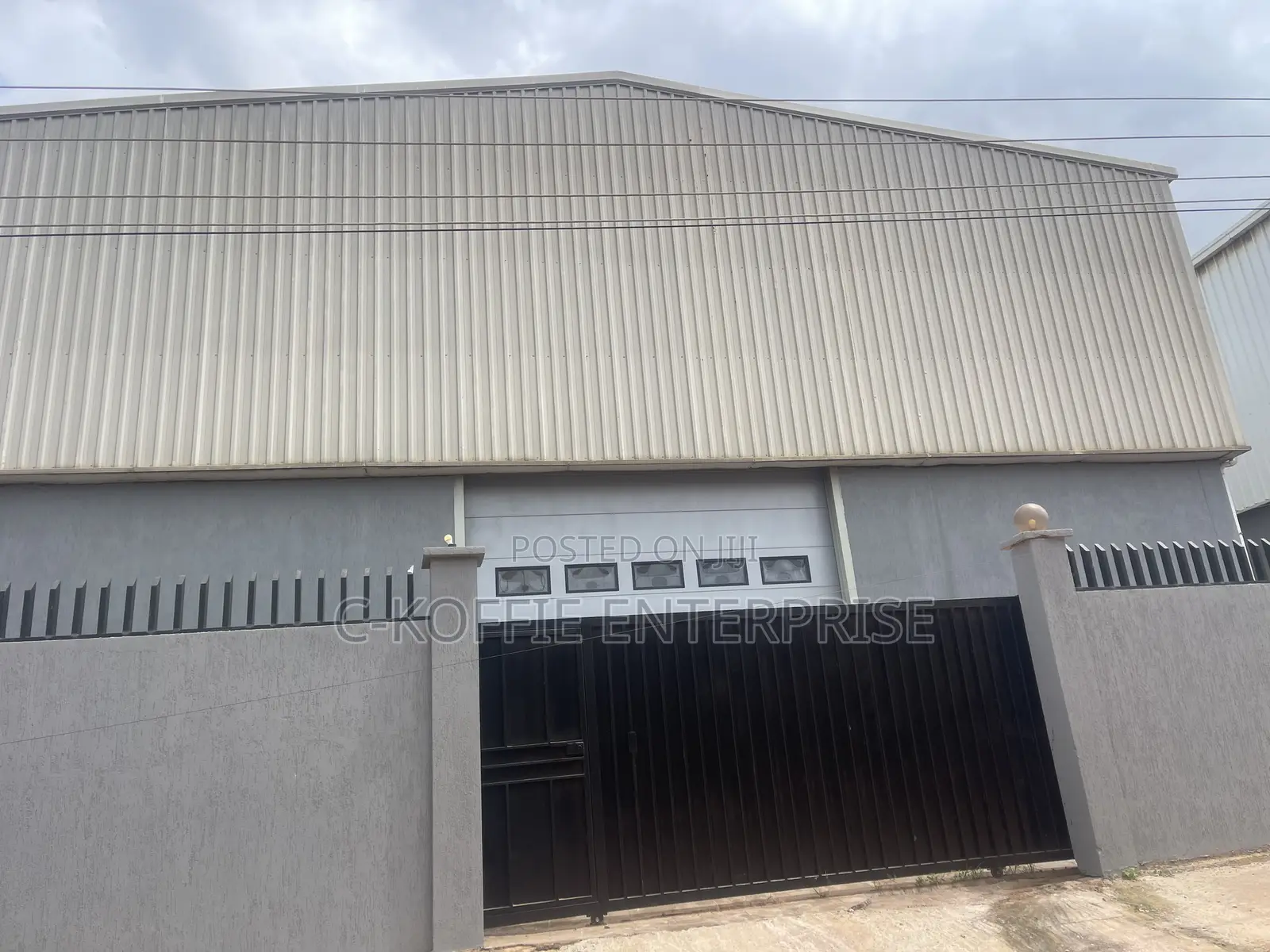 640 SQM Warehouse at North Kaneshie Industrial Area