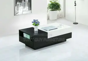 Center Table Black and White
