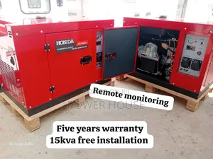 Monitoring Energy Screen Honda Diesel Generator