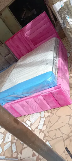 Solid 60x80 Queens Mattress With Frame 😊☺😍 Free Delivery