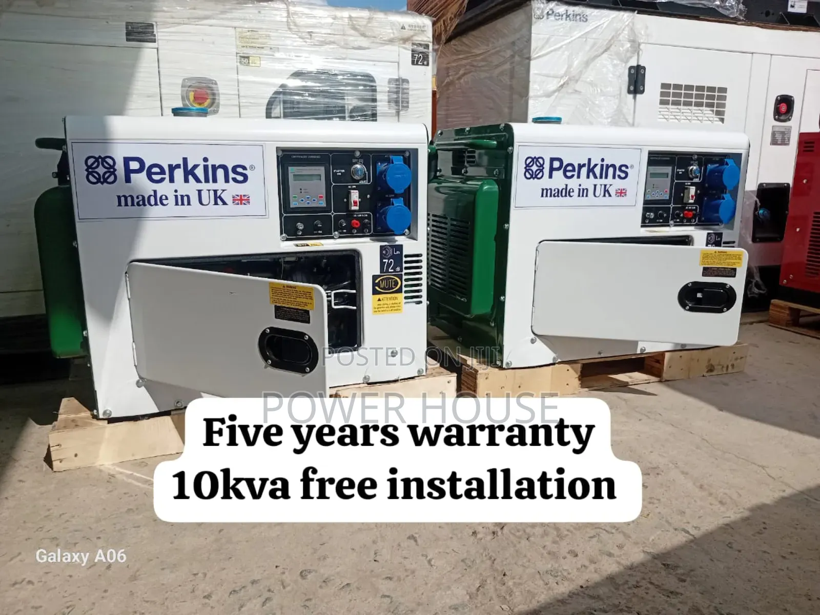 Generator Strategies Power Perkins Diesel Engine 15kva