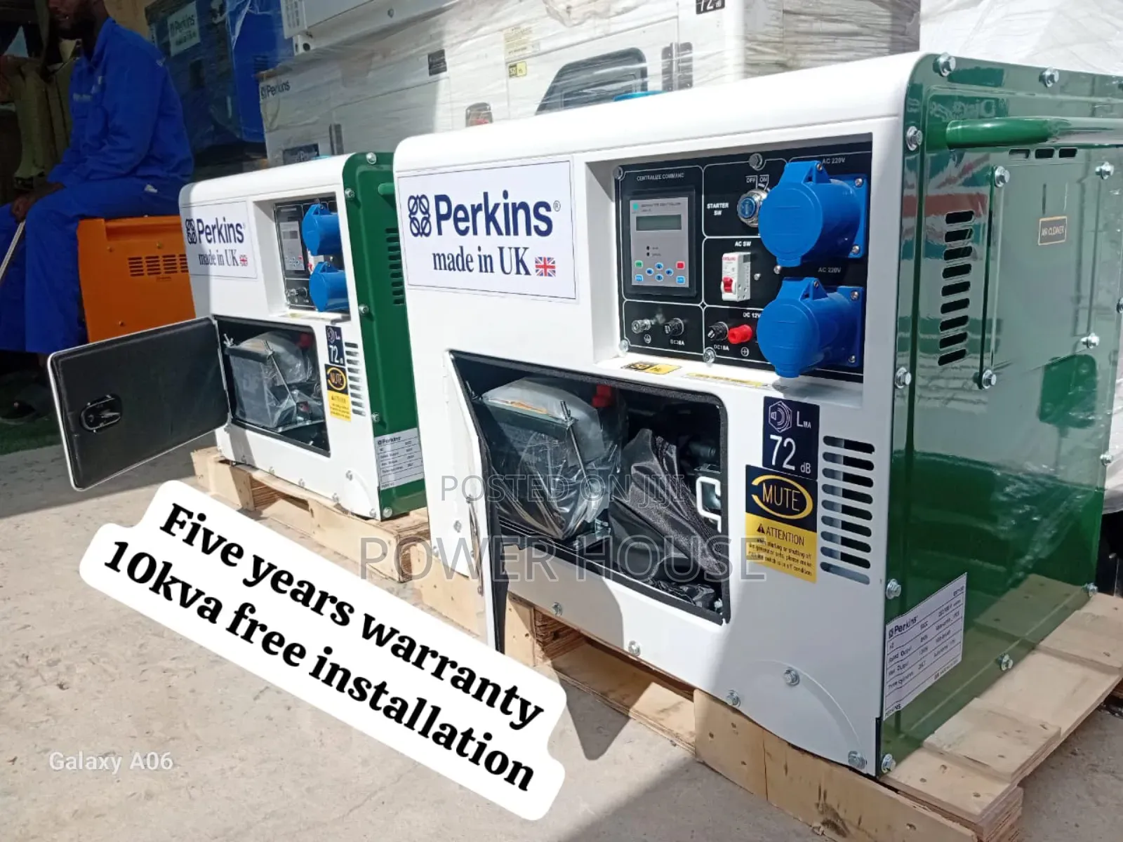 Smart Inventory Gen Perkins Diesel Generator 10kva