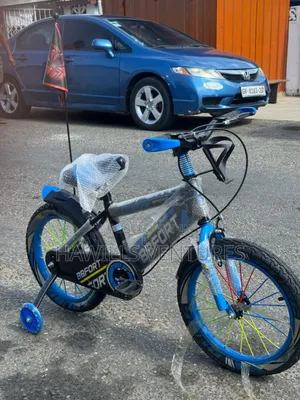 Kid's Bike With Helmet.