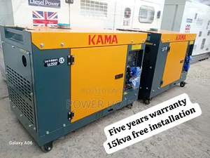 Smart Inventory Gen Kama 15kva Diesel Engine 16500watts