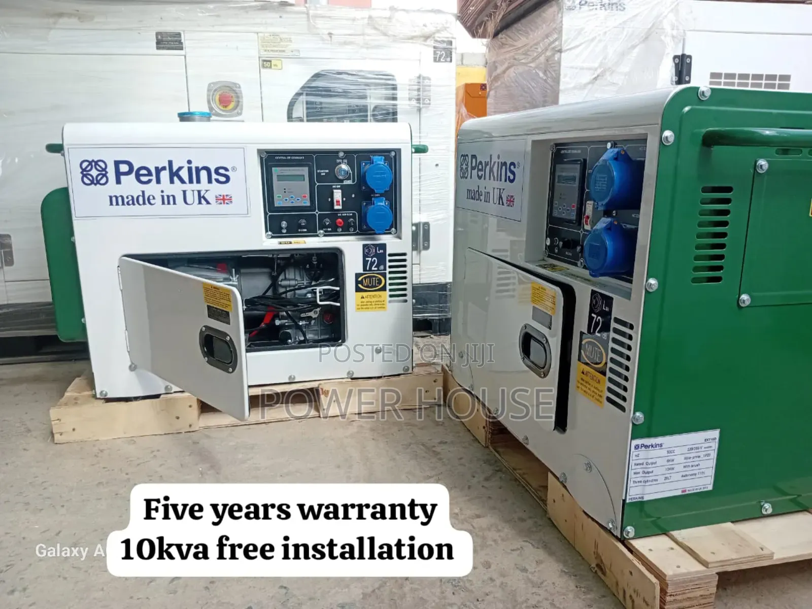 Cooling System Perkins Diesel Generator 10kva 13000watts
