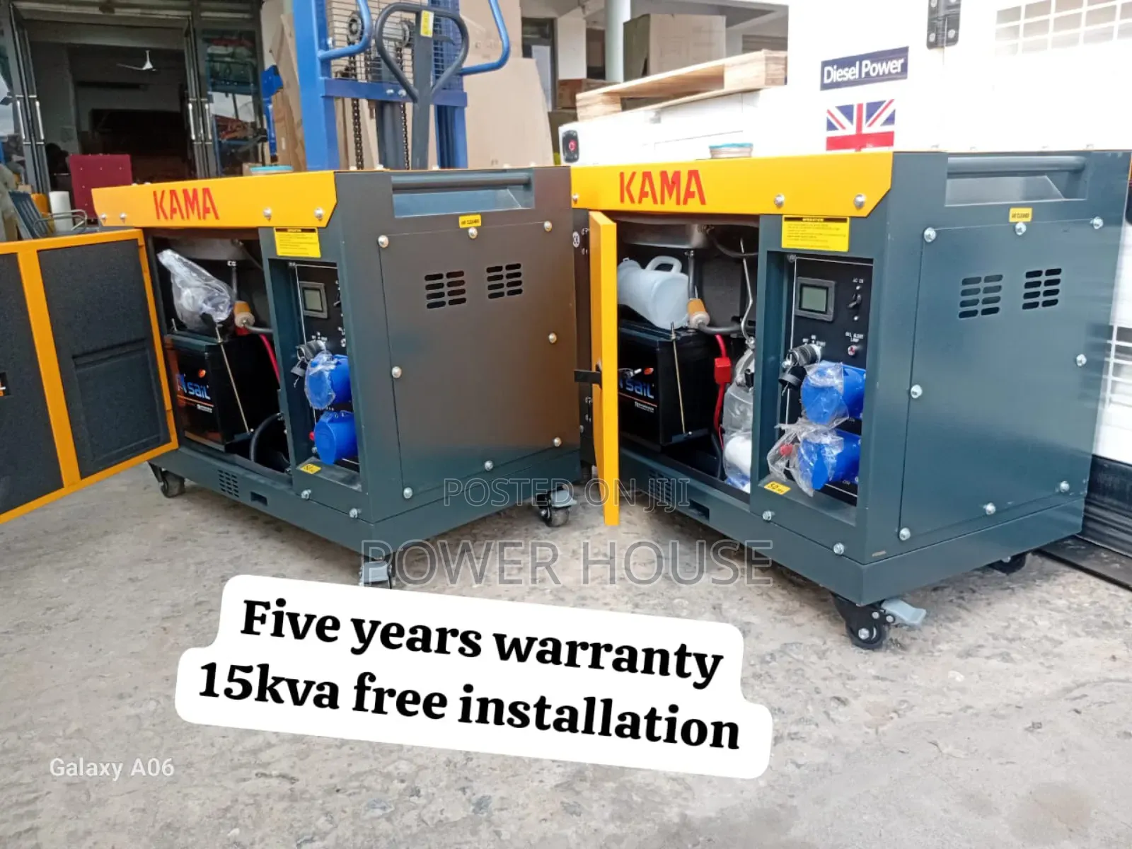 Cooling System Diesel Engine 15kva 16500watts