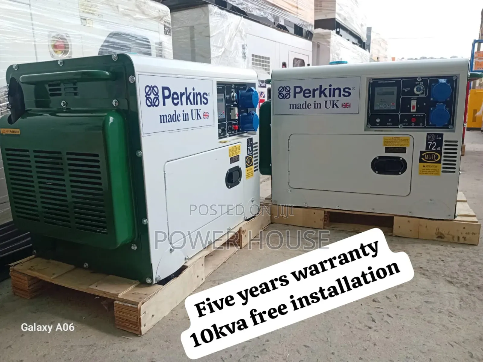 Powerful Materials Perkins Diesel Generator