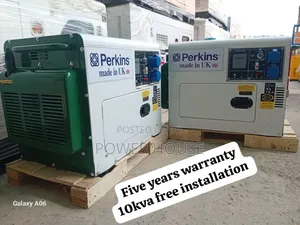 Powerful Materials Perkins Diesel Generator