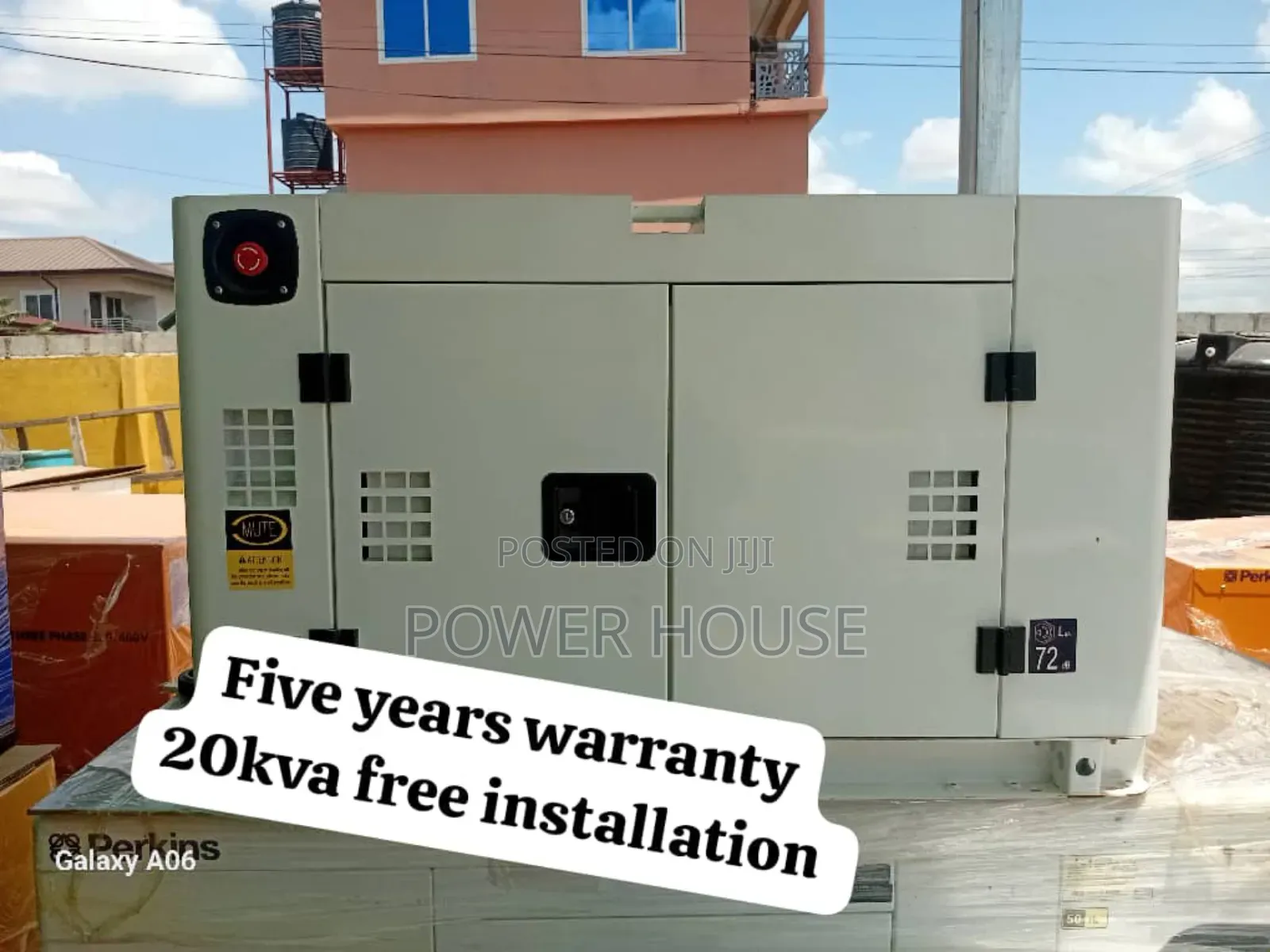 Treat Yourself Unbeatable Perkins Diesel Generator
