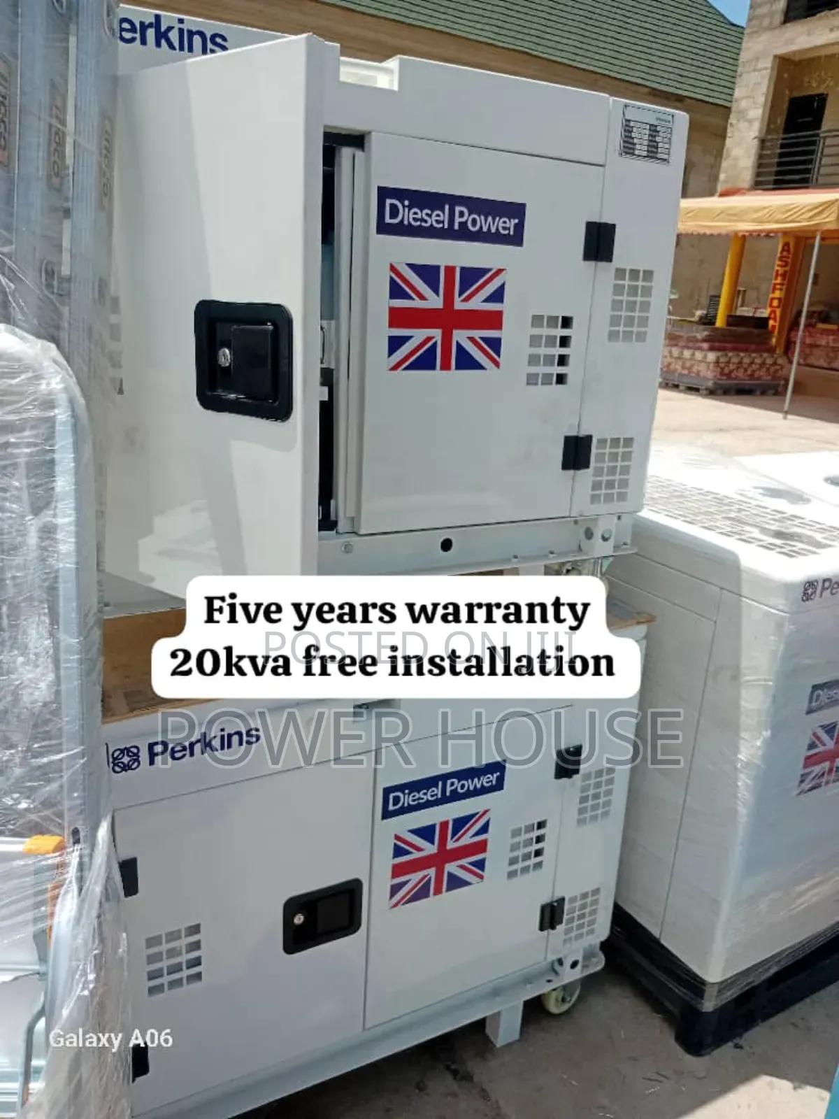 Load Management Diesel Perkins 20kva