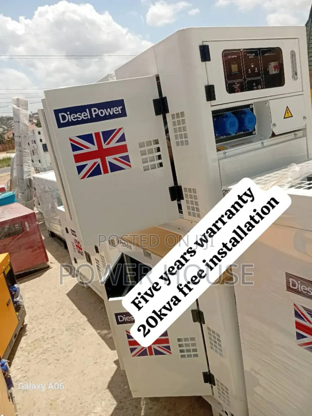 Load Transfer System Perkins Diesel Generator