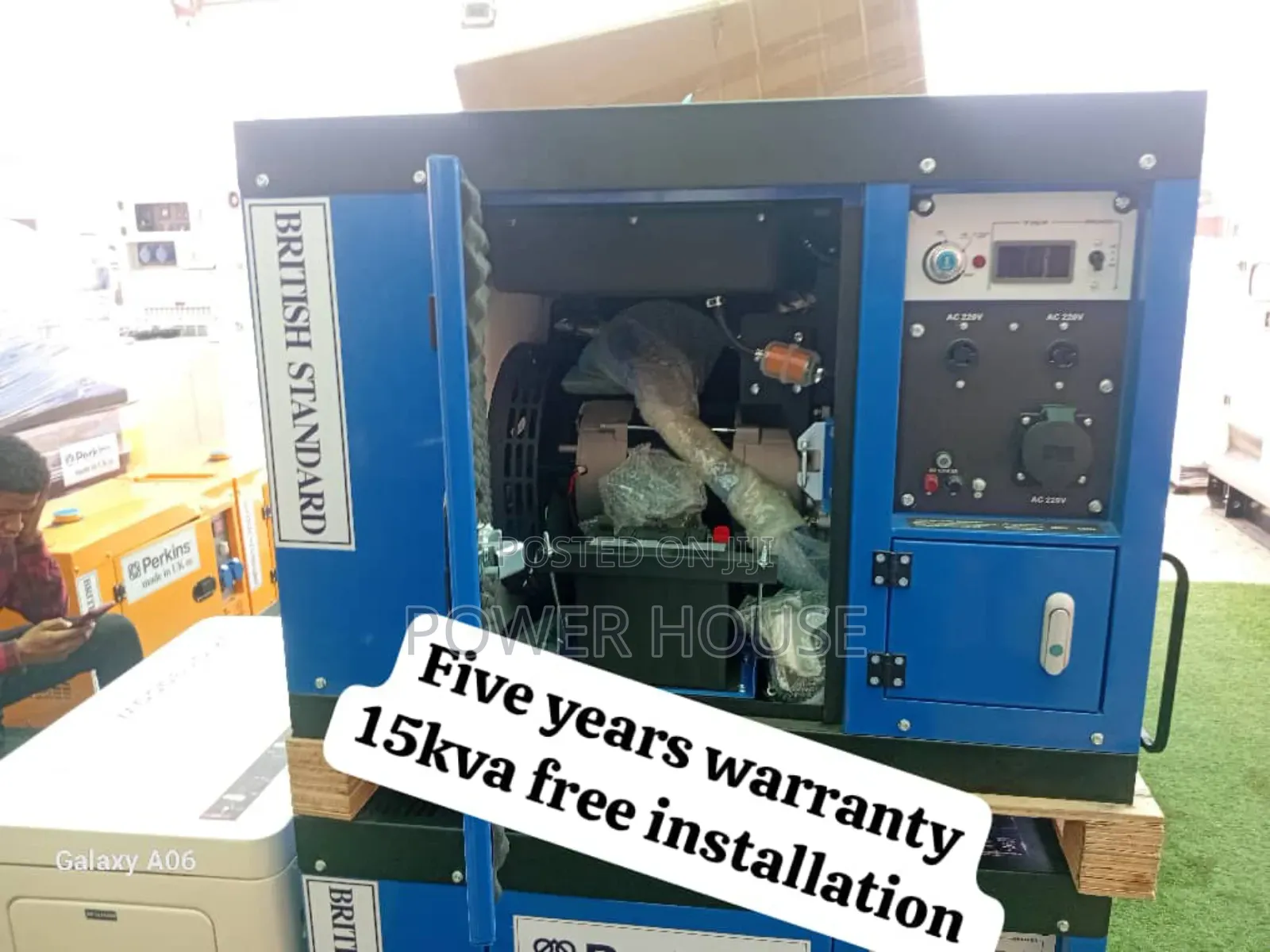 Management System 16500watts 15kva Perkins Diesel Generator