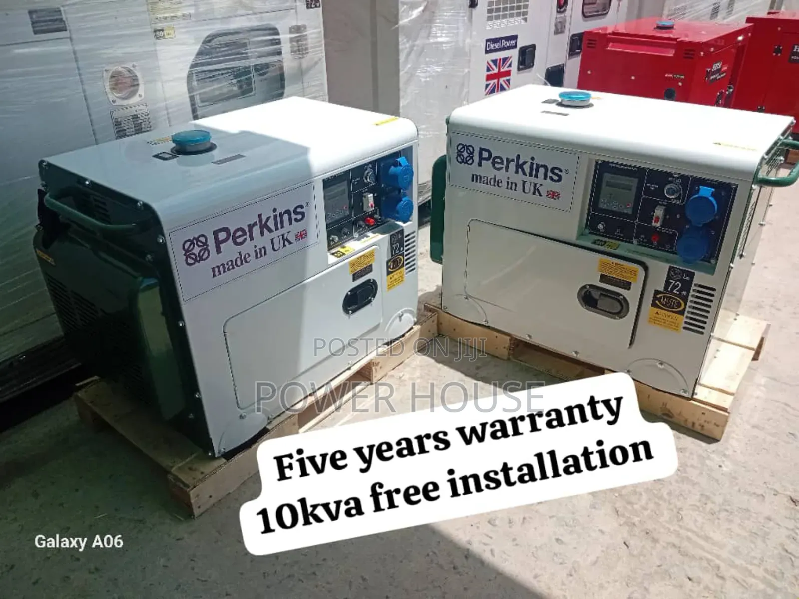 Home Bacup Gen 10kva 13000watts Perkins Diesel
