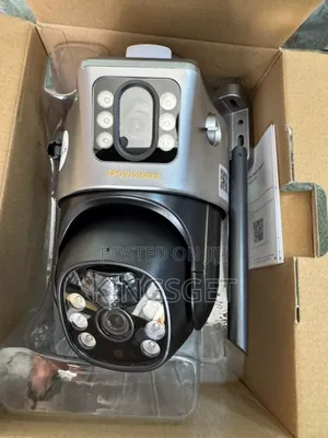Double Camera Solar 4g Surveillance Cctv Camera