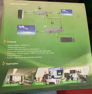 Hdmi KVM 120m Extender Over Cat6/5e