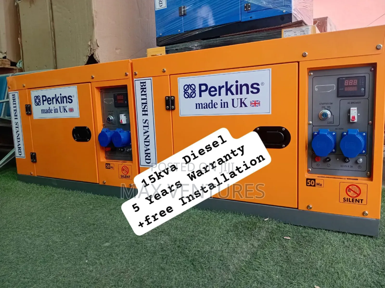 Perkins 15kva Diesel Power Up, Buttercup!