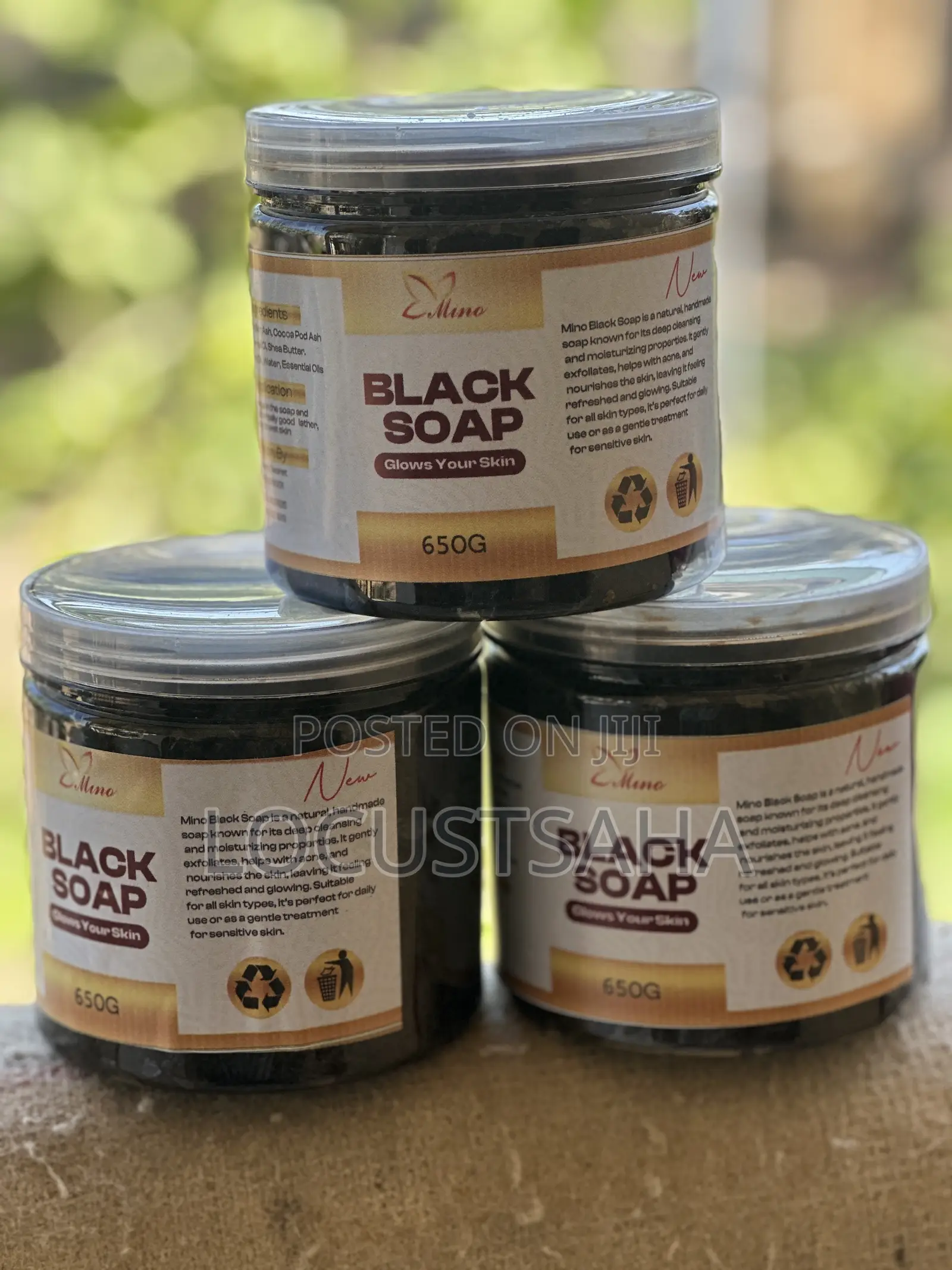 Mino Black Soap