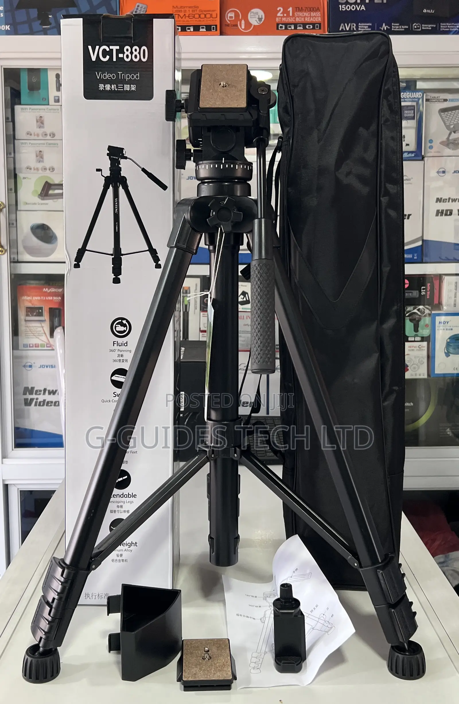 Yunteng VCT-880 Professional Tripod Stand Camera and Phone