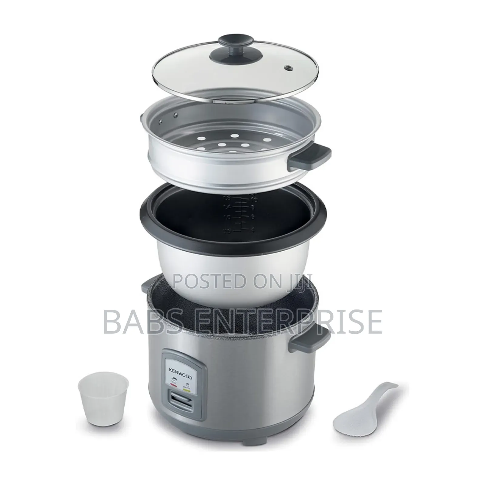 Kenwood Rice Cooker 2.8 Ltr 1000w Rcm71.000ss