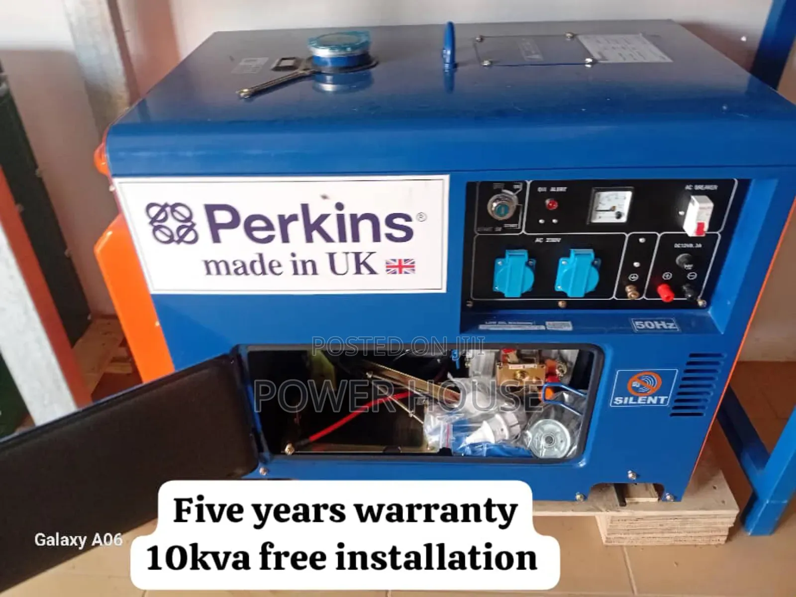 House Back Power 10kva 13000watts Perkins Diesel Generator