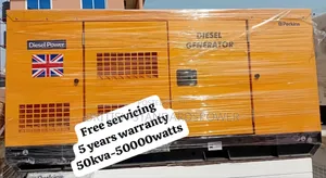 Powercare Emergency 50kva Silent Diesel Generator