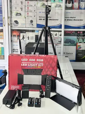 Led 600+ RGB Professional Photo and Video Led Light Kit