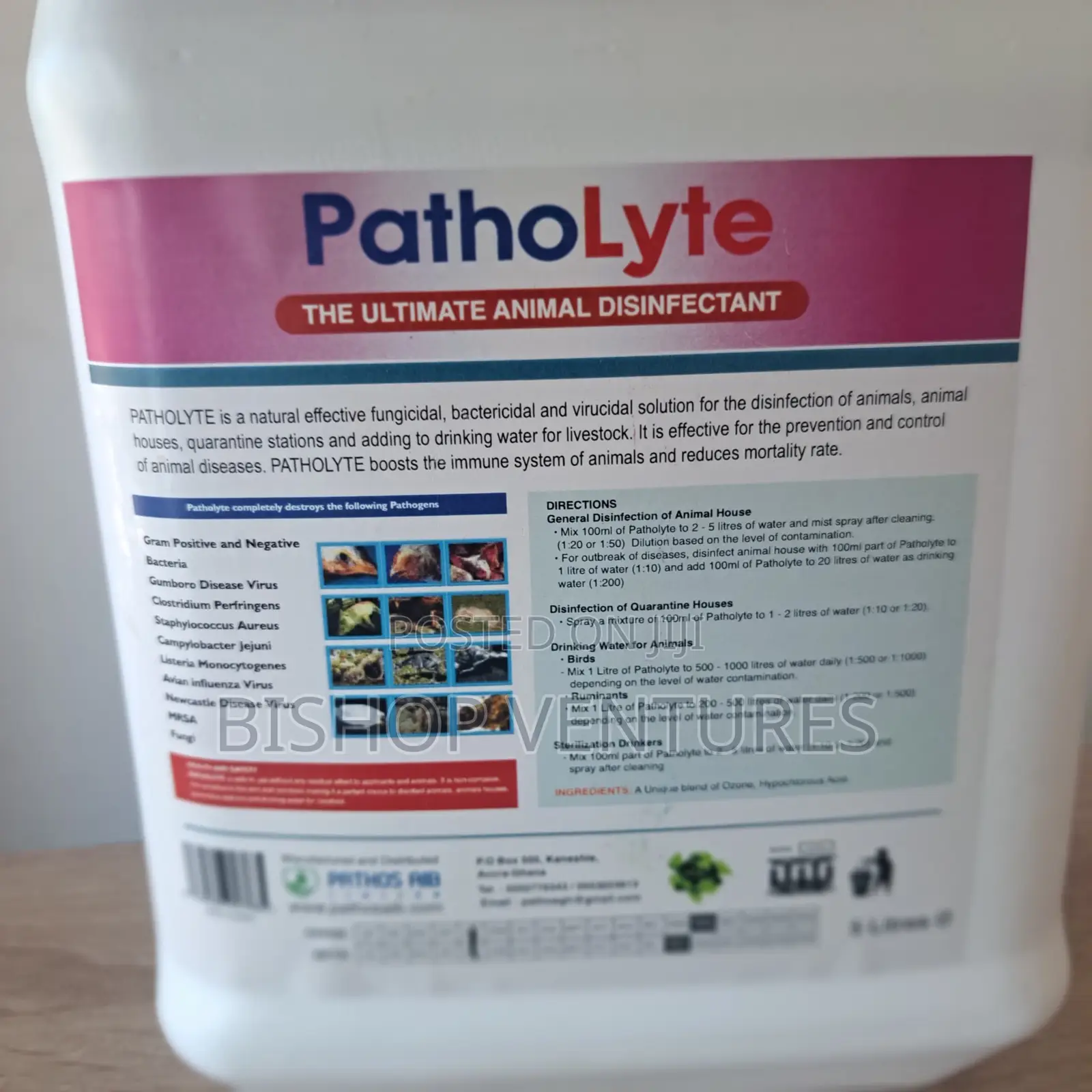 Patholyte Animal Disinfectant