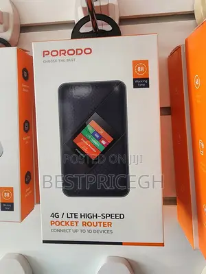Porodo 4g/Lte High Speed Pocket Router