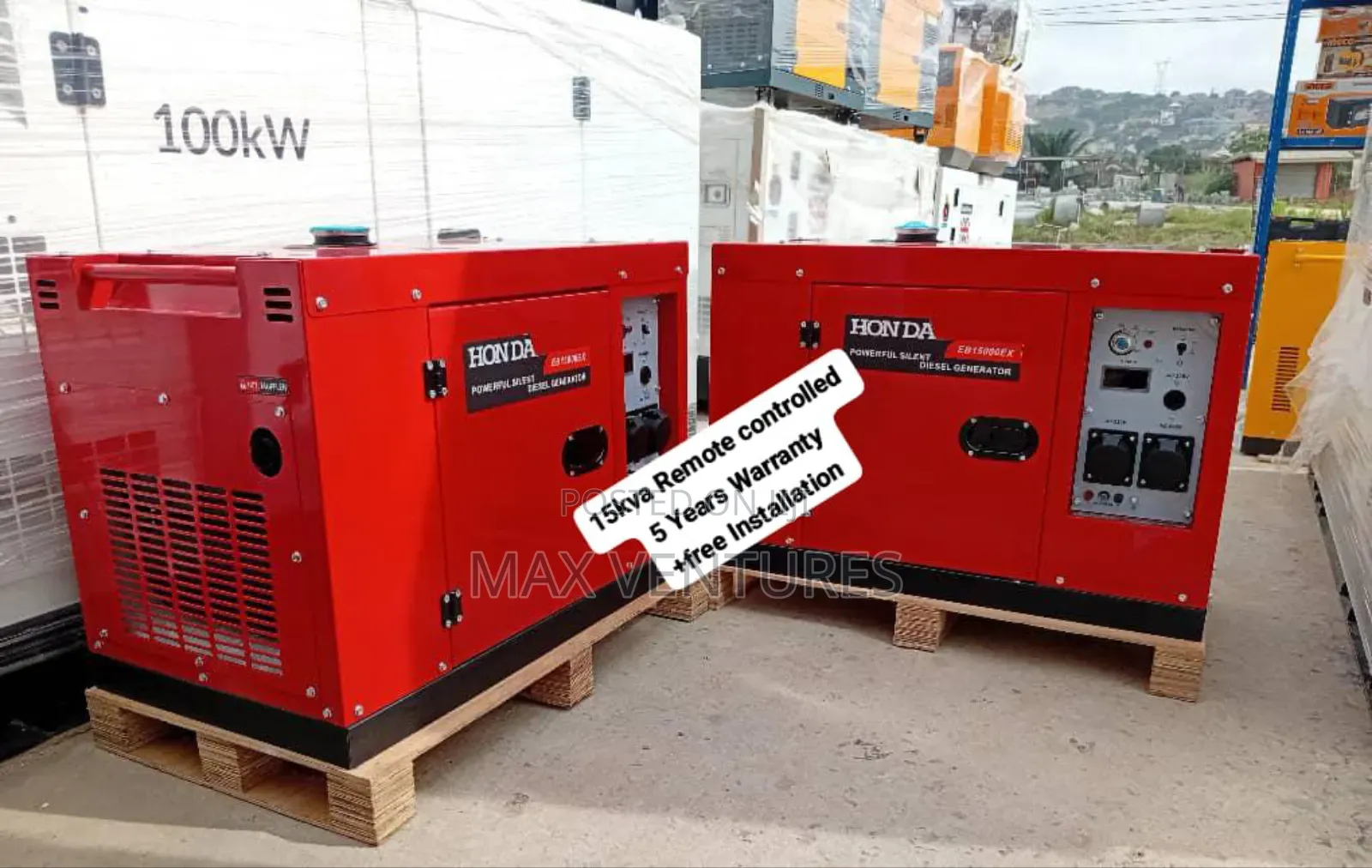15kva Diesel Honda Generator Power Your Neighbourhood