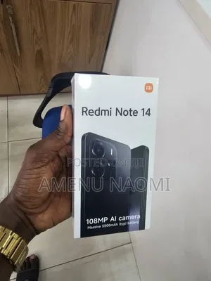 New Xiaomi Redmi Note 14 256 GB Black