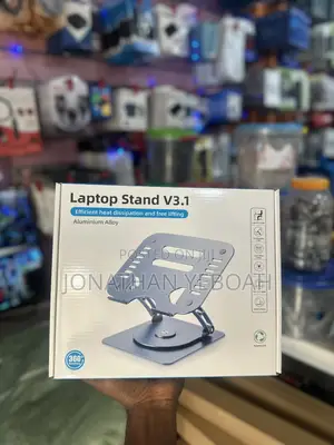 Laptop Stand Metallic Foldable