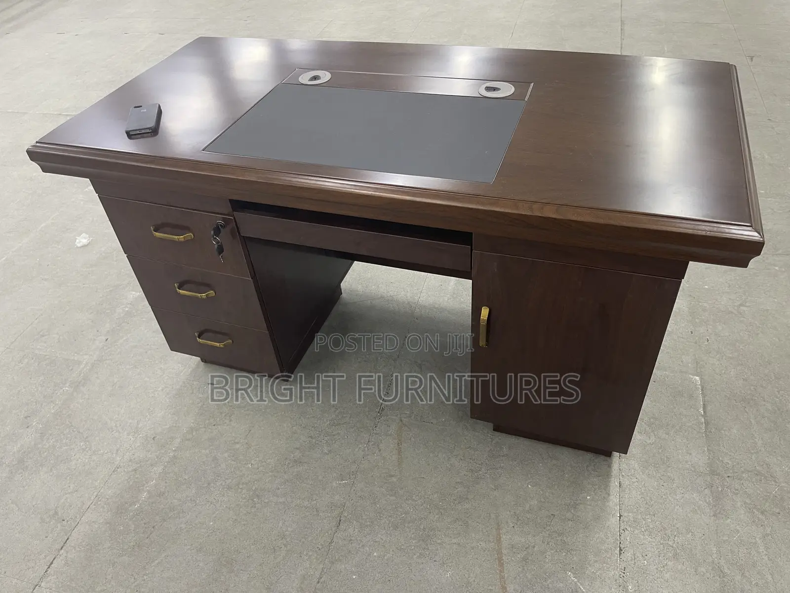 Quality Imported Office Table With Drawers