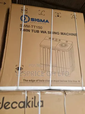 Less Efforts ~ Sigma 15kg Washing Machine