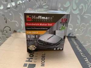 Energy Efficient Hoffmans 6in1 Sandwich Maker