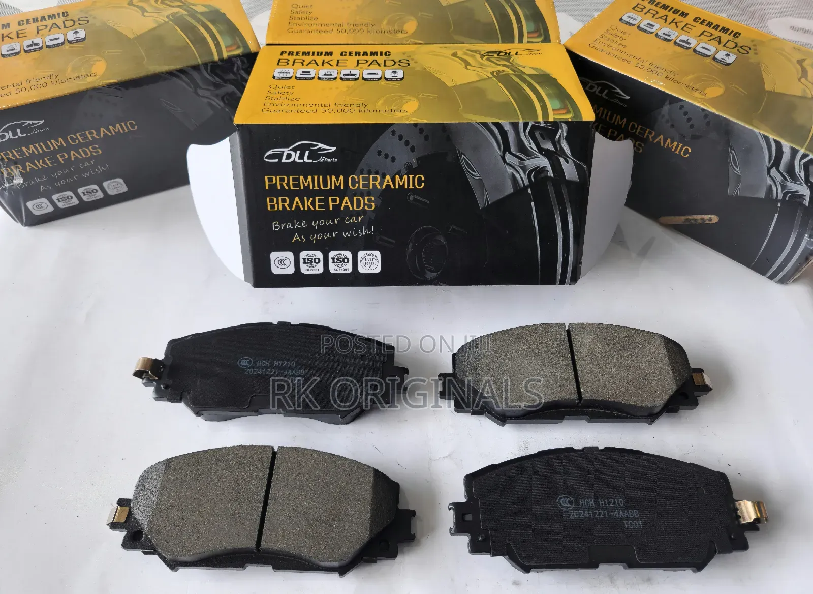 Corolla 08-19/Rav4 06-18 Ceramic Front Brake Pads