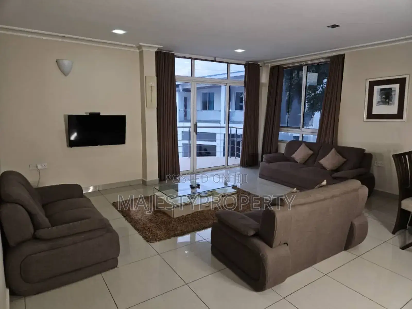 Furnished 3bdrm Apartment in East Legon for rent