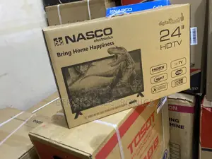 Budgeted Nasco 24” Led Hd Digital Satellite Tv